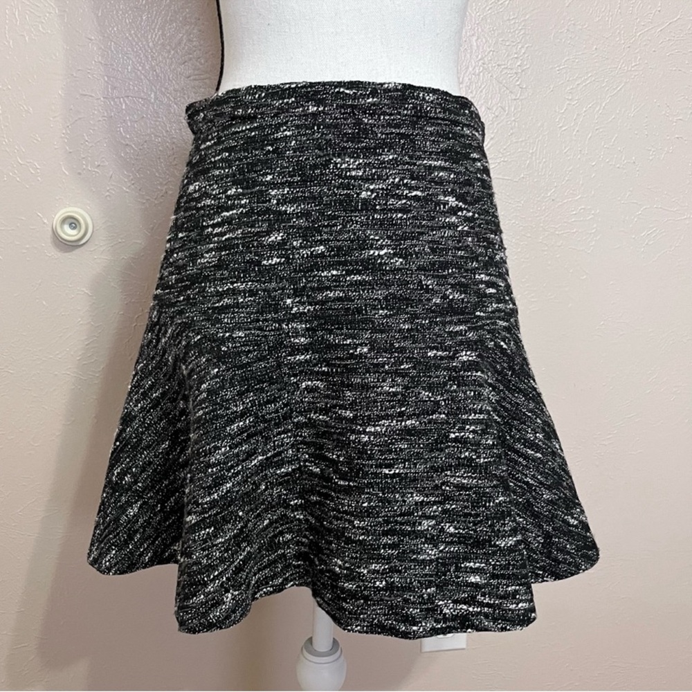 J. Crew Black and White Skirt
